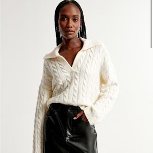 Abercrombie cable sweater